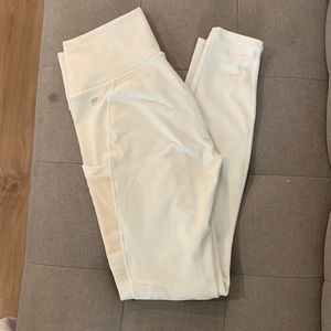 Crème fabletics leggings